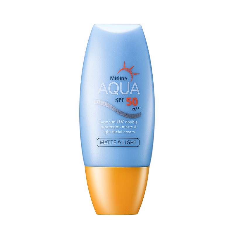 mistine aqua sunscreen review